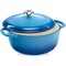 Best Choice Products 7.5 Quart Enamel Cast-Iron Dutch Oven, Heavy-Duty Cookware w/ Dual Handles, Lid